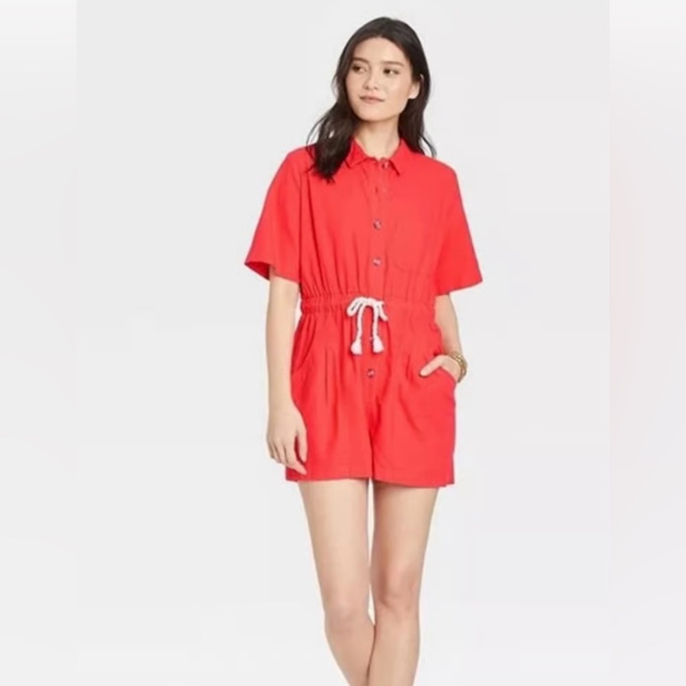 New Red Romper - Universal Threads